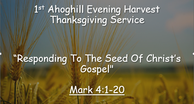 Responding to the Seed of Christ’s Gospel