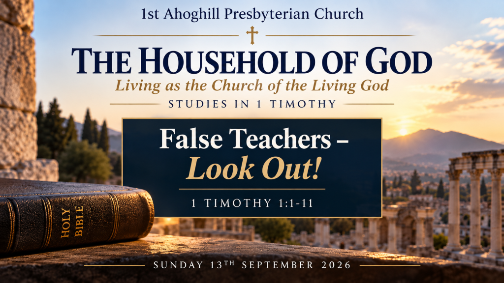 False Teachers – Look Out!